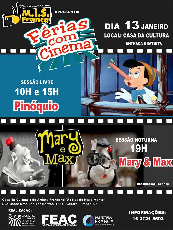 Filmes podem ser assistidos de forma gratuita por toda a população (Foto: Reprodução)